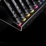 Акриловый маркер, стенд, карандаш для бровей, кисть, прозрачная ручка-роллер, ручка