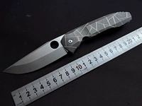 Знаменитая сталь C199 Nirvana Titanium сплав с сплавным ножом 154 см.