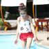 Cô gái Áo Tắm Cô Gái Đồ Bơi Mới Trẻ Em Hàn Quốc Dễ Thương Big Boy Chia Swimsuit Set 12-15 Năm Đồ bơi trẻ em