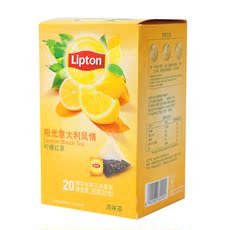 Цветочный нектар 立顿 阳光意大利风情 柠檬红茶 36g