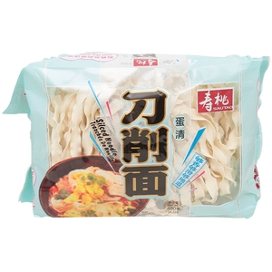 [寿桃蛋清刀削面400g/包]