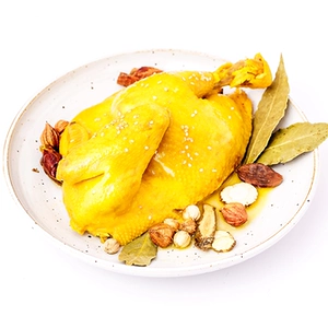 Сытная курица на пару по-гонконгски - Луи Кам Ки (подходит для 2-4 человек)
