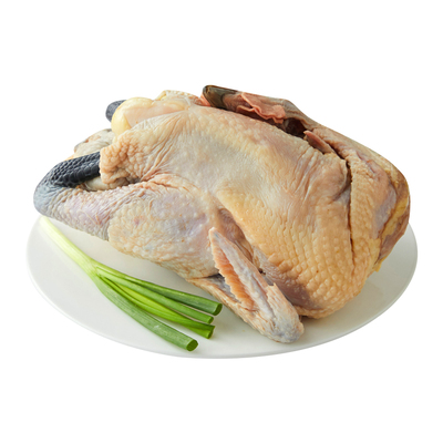 Яркая чернолапая курица 1,2кг