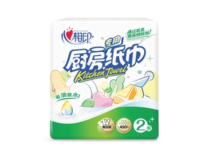 Кухонные бумажные полотенца Xinxiangyin, 2 рулона.