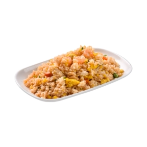 Ассорти из жареного риса с морепродуктами