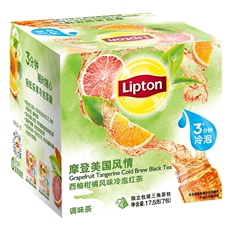 Цветочный нектар 立顿 西柚柑橘风味冷泡红茶 17.5g(7包)