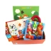 Chính hãng bé cuốn sách vải hộp quà tặng giáo dục sớm câu đố rách vỡ ba chiều bé nguồn cung cấp đồ chơi quà tặng toàn bộ các lứa tuổi