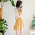 Quần áo Handu 2019 Phụ nữ Hàn Quốc Mùa hè Một chiếc đầm voan hai dây có khí chất EK9057 - A-Line Váy