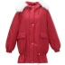 Handu quần áo nhà 2018 mùa đông mới phụ nữ trùm đầu lông cổ áo thủy triều đỏ khí chất lỏng bf dài xuống áo khoác - Xuống áo khoác