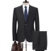 Suit suit nam đang trang trí lớp phỏng vấn chuyên nghiệp phiên bản tiếng Hàn của người đàn ông phù hợp nhất với bộ đồ cưới công sở - Suit phù hợp bộ vest nam trẻ trung Suit phù hợp