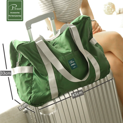 Сумка для путешествий подходит для мужчин и женщин, складная льняная сумка, портативный багажный вместительный и большой чемодан
