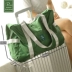 Ngắn khoảng cách túi du lịch nam giới và phụ nữ túi hành lý gấp túi xách xách tay di động nội trú bag có thể được thiết lập xe đẩy túi vali hello kitty Vali du lịch
