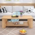 Bàn cà phê hình chữ nhật căn hộ nhỏ phòng khách tiện ích đồ nội thất hiện đại Trung Quốc bàn cà phê bằng gỗ bảng thấp bảng bàn nước phòng khách Bàn trà