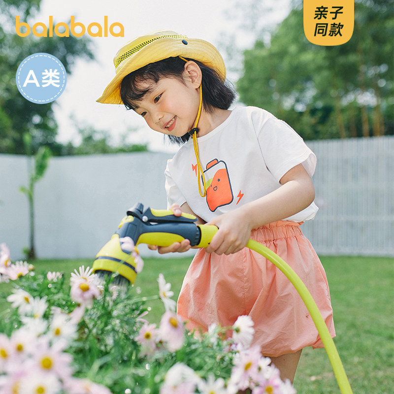 巴拉巴拉 A类安全等级 亲子装短袖T恤 淘宝优惠券折后￥34.9包邮（￥49.9-15）73-180cm可选