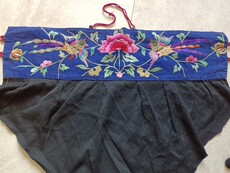 Miaoxiu 少数民族手工刺绣 苗族手工老绣片 松桃绣