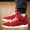 Giày nam mùa thu Phiên bản Hàn Quốc của xu hướng giày vải cao cấp Giày nam giản dị dành cho sinh viên giày hip-hop hoang dã màu đỏ