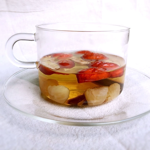 Руоцианский красный даты Longan Ganoderma Чай -красный свидание Longan Ganoderma напиток Yuanqi чай слегка сладкий