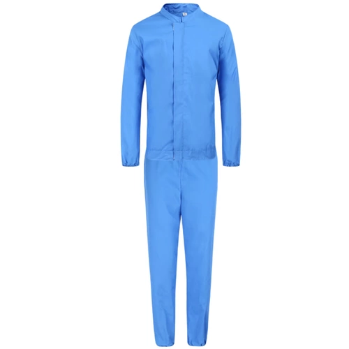 Специальное предложение Clear Warehouse Food Service Long -Sleeved Set Men and Women's Worled Workshop Workshop Работники работники трудовой страховой службы работники медицинские услуги