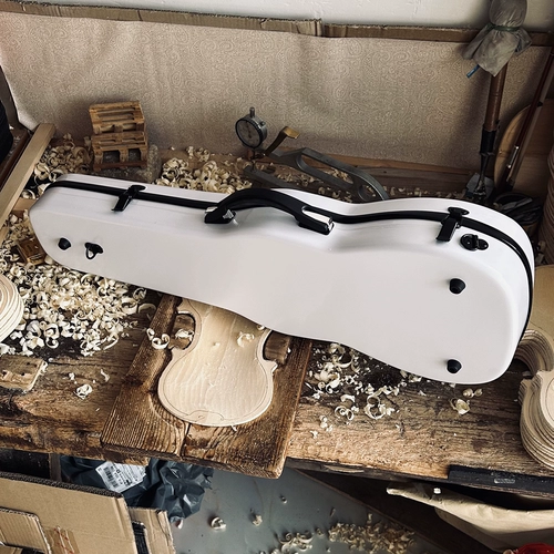 Коробка для скрипки Yueyue New Carbon Light Light Air Collision Collision Anti -Collision Waterraph и напряжение