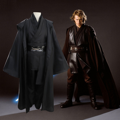 taobao agent Trench coat, lightsaber, suit, clothing, cosplay, halloween