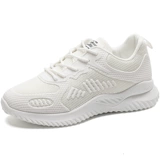 Туфли, универсальная белая обувь, дышащая летняя спортивная обувь, в корейском стиле, мягкая подошва