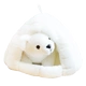 Búp bê gấu Bắc cực nhỏ lớn gấu trắng đồ chơi sang trọng mini dễ thương gấu búp bê dễ thương - Đồ chơi mềm