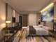 Nội thất khách sạn tiêu chuẩn phòng đơn đầy đủ bộ rõ ràng Qingming Shanghe bản đồ mới Trung Quốc giường TV tủ phong cách Trung Quốc mẫu kệ gỗ đẹp Nội thất khách sạn