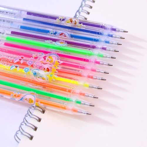 Детские мигающие флуоресцентные цветные карандаши, мелки для школьников, маркер, 48 цветов, 36 цветов, оптовые продажи