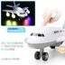 Mô phỏng máy bay đồ chơi trẻ em quá khổ chống rơi mô phỏng A380 máy bay chở khách bé trai đồ chơi âm nhạc mô hình xe hơi - Đồ chơi điều khiển từ xa