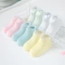 Vớ trẻ em cotton mùa hè mỏng cô gái vớ vớ ren công chúa vớ màu rắn lưới bé vớ ngắn - Vớ Vớ