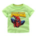 Spider-Man Boy Áo thun ngắn tay Cotton Top 3 tuổi Bé 4 Quần áo mùa hè 5 Trẻ em Một nửa tay áo Trẻ em Mặc áo phông - Áo thun áo thun trẻ em giá rẻ Áo thun