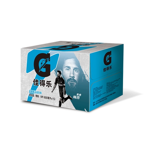 Jiadele Blueberry Flavor 600 мл*15 бутылок функциональных напитков, полная коробка, отправить Pepsi Summer Fitness Sports Beverages