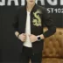 2017 mùa thu áo mới nam thời trang Hàn Quốc xu hướng áo khoác nam handmade thêu sinh viên mỏng đồng phục bóng chày áo da lộn nam Đồng phục bóng chày
