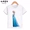 Disney Ice Romance Trẻ em mặc áo thun ngắn tay Công chúa Aisha In áo thun Dịch vụ tùy chỉnh - Áo thun
