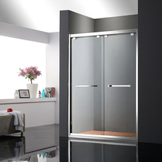 Душевой экран 定制不锈钢隔断移门淋浴房 一字型整体浴室钢化玻璃包邮厂家直销