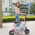 Một chiếc xe tay ga điện dành cho người lớn Di có thể gập lại và xe tay ga mini dành cho nam và nữ - Xe đạp điện