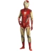 Mẫu quần áo Iron Man trẻ em Iron Man và người lớn Iron Man họa tiết cos suit suit bodysuit một mảnh Đồ siêu anh hùng
