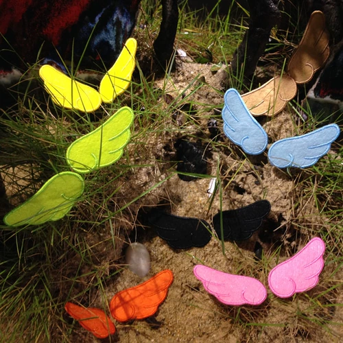 [Feng xi] 2015 Новый продукт Первый DIY вышиваемая наклейка для наклейки с большими крыльями