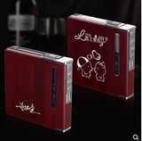 Портсигар, мужская креативная металлическая портативная зажигалка