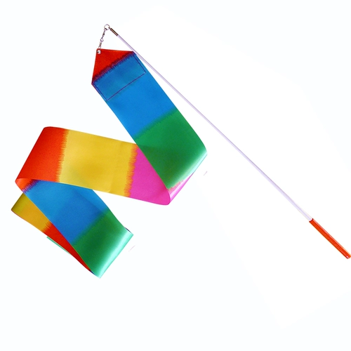 Арт -гимнастика полоса пропускания и долгосрочная фитнес -реквизита Dance Ribbon Multi -Color Broad Color Besp -Бесплатная доставка.