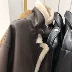 Mùa đông 2019 mới PU da đầu máy cừu cừu sang trọng lông Hàn Quốc một chiếc áo khoác dày nữ mùa đông - Quần áo da