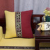 Mới Trung Quốc Gối màu đơn giản Gối đơn giản Sofa Mahogany Ghế tròn Kích thước lớn Đệm Giường Gối Back Cover chăn gối 2 trong 1 Trở lại đệm / Bolsters