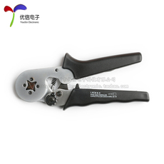 Обжимной инструмент h型端子欧式接线端子管型冷压端头端子钳自调式压线钳lxc钳子黑色