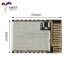 [Uxin Electronics] RTL8720DN BW16 mô-đun Bluetooth WiFi băng tần kép + mô-đun 5.0 tiêu thụ điện năng thấp Module Ethernet/Wifi