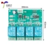 5/12V ESP8266 WiFi 4 Chiều Module Relay IoT Nhà Thông Minh Ứng Dụng Điện Thoại Di Động Công Tắc Điều Khiển Từ Xa Module Ethernet/Wifi