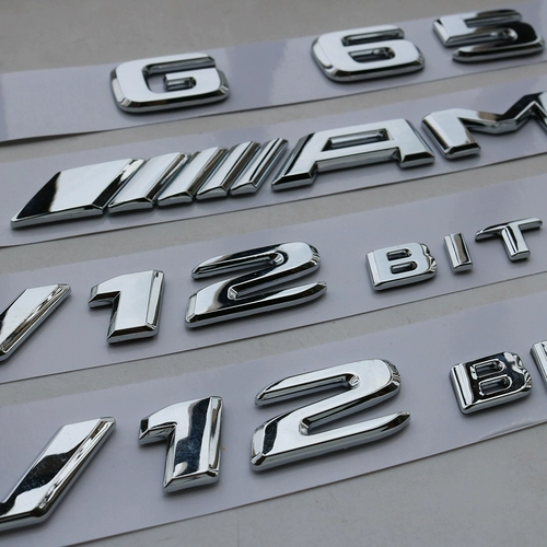 Новый Mercedes -Benz G500 G63 G65 AMG Modified Car Makeling Label V8 Biturbo Side Label