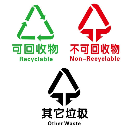 Логотип защиты окружающей среды может переработать нерецилируемые наклейки на стенах.