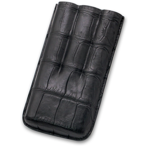 Бесплатная доставка Lafuli Crocodile кожаная сигарный рукав