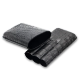 Бесплатная доставка Lafuli Crocodile кожаная сигарный рукав