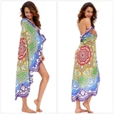 Пляжная накидка, большой купальник